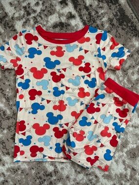 Mouse bamboo short set